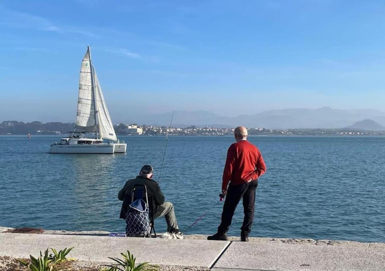 El Pisuco De Lu Entre Puertochico Y El Sardinero Apartment Santander Bagian luar foto